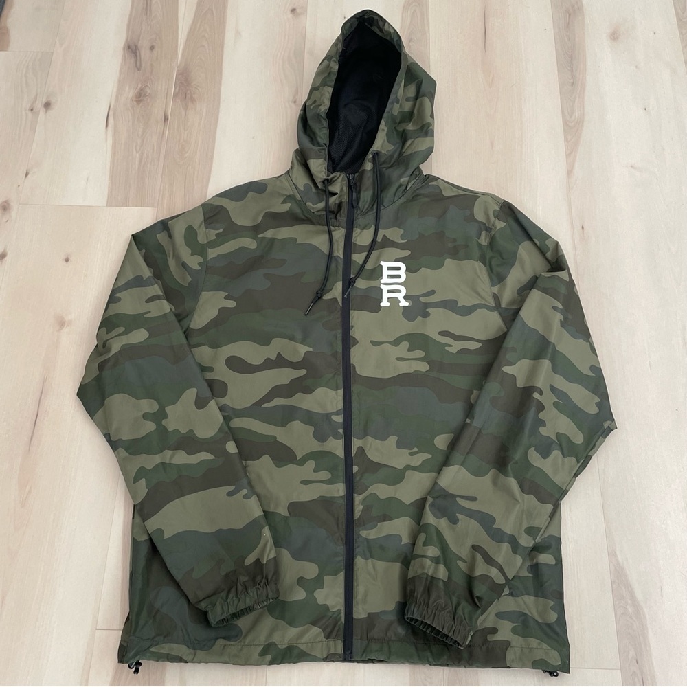 Black Rock coffee camouflage windbreaker - Men’s M